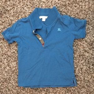 burberry toddler boy polo size 3y